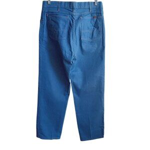 31x30 Men's Vintage 80's Disco Pocket Straight-Leg Jeans Orange Stitching Boho